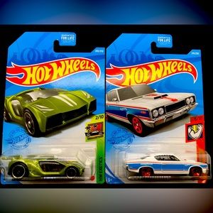 Lot of 4 Hot Wheel Collectable Cars MIP